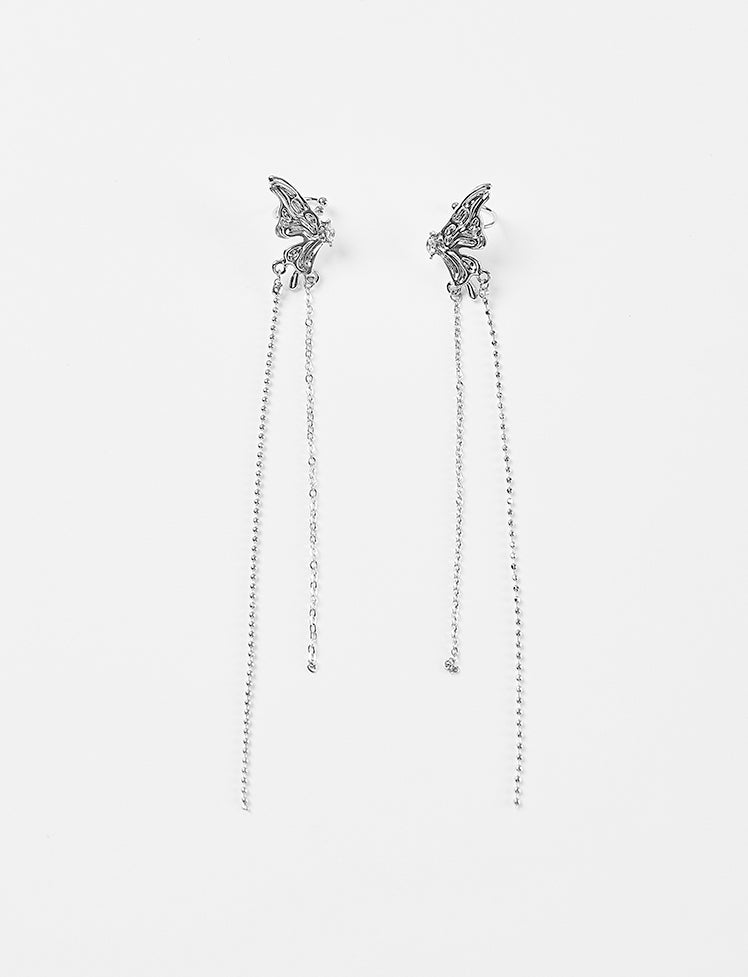Butterfly Fringe Earring