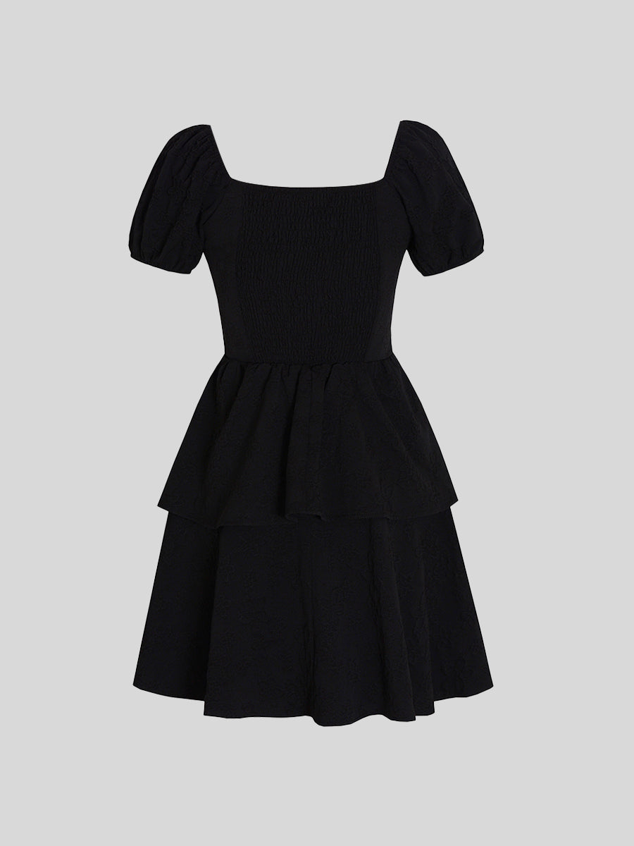 Vintage Double Black Dress