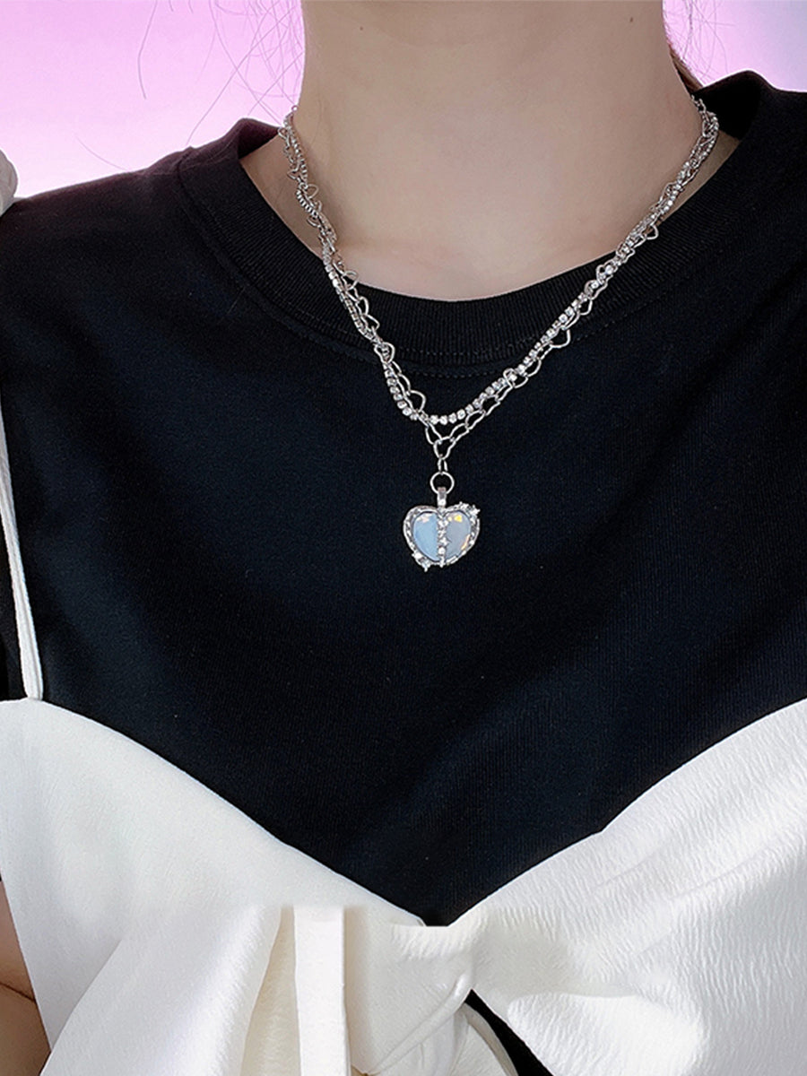 Love Pin Necklace