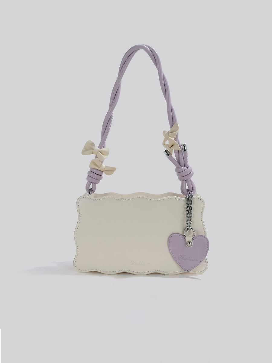 Wave Love Charm Shoulder Bag