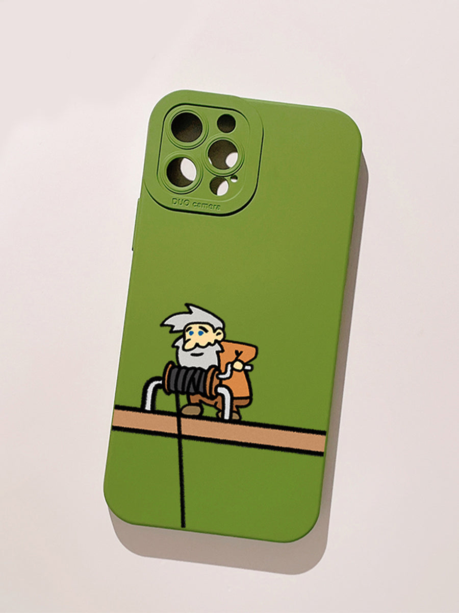 Green Male Case for iPhone