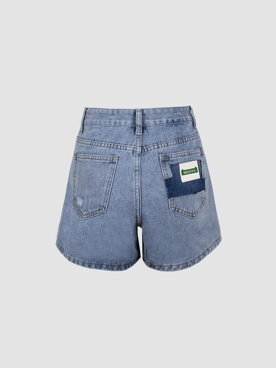 Casual Denim Shorts