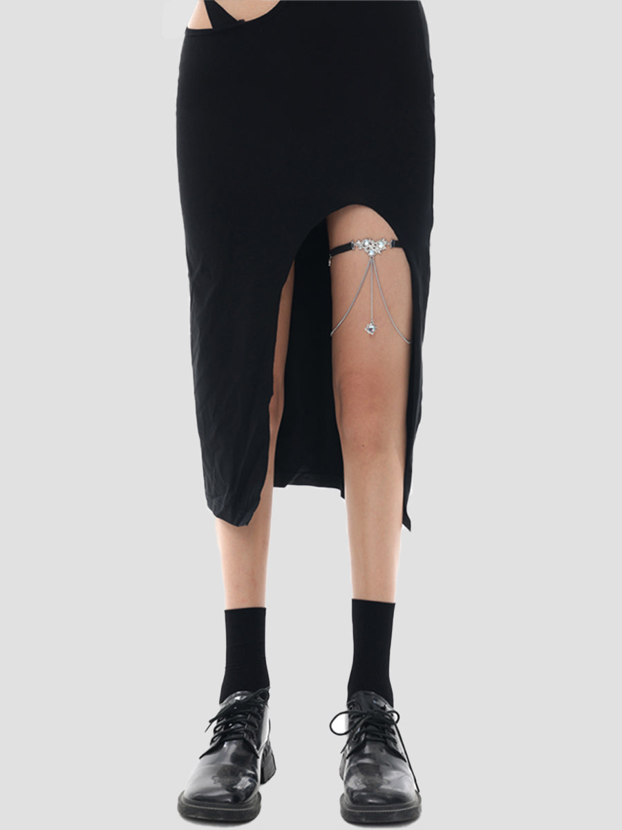 Double-layer Chain Irregular Waist Chain / Leg Chain