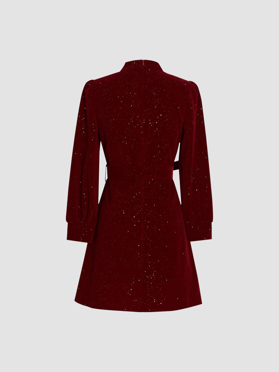 Velvet Bling-bling Dress