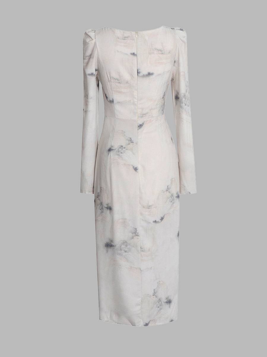 Floral Split Dress
