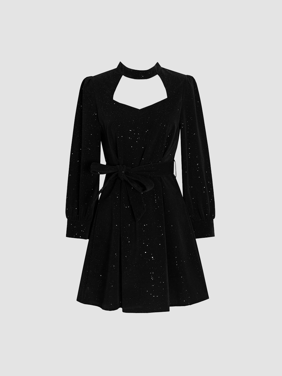 Velvet Bling-bling Dress