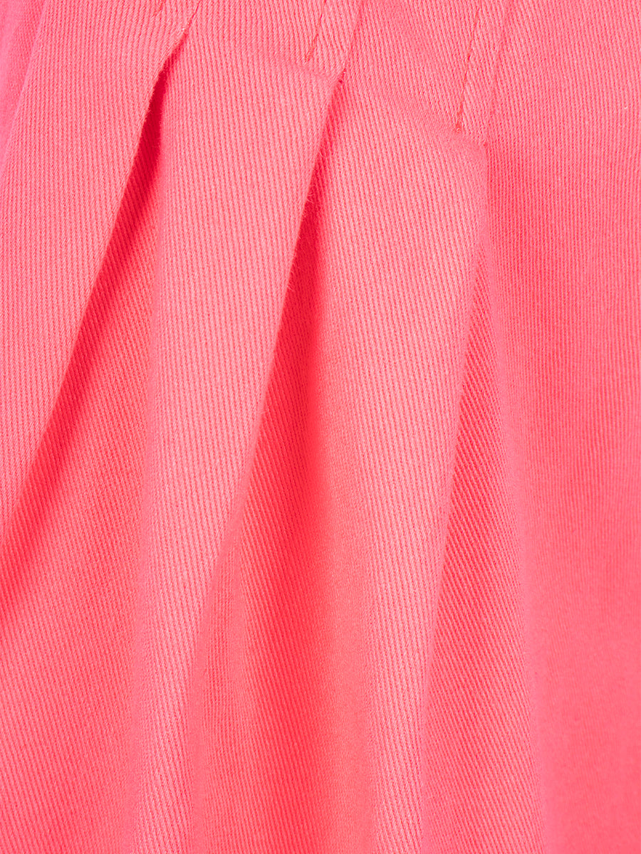 Irregular Solid Color Shorts