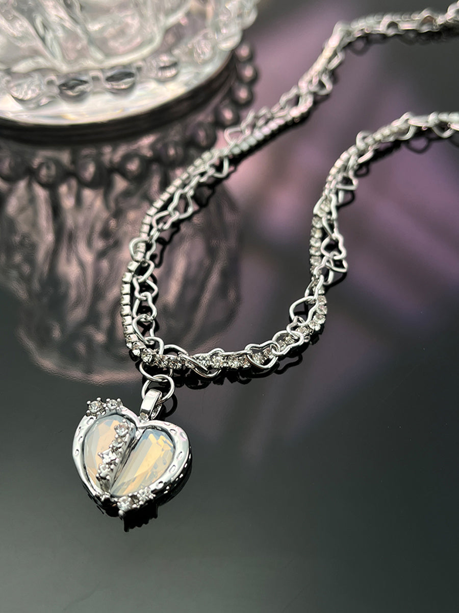 Love Pin Necklace