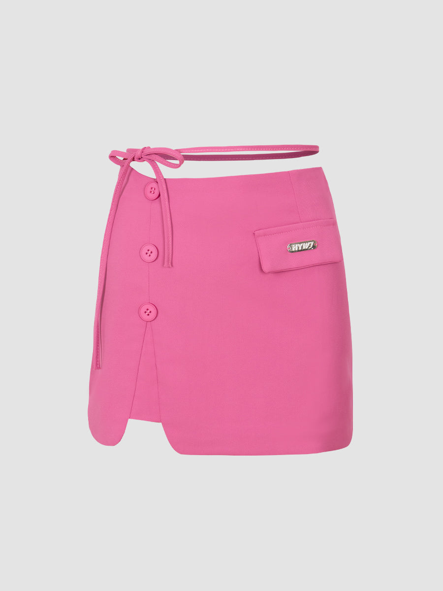 Barbie Pink Top & Skirt Two-Piece Set