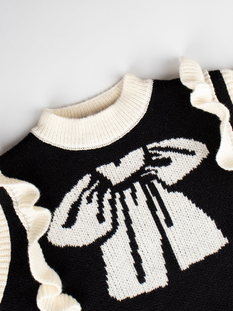 Bow Knit Dress