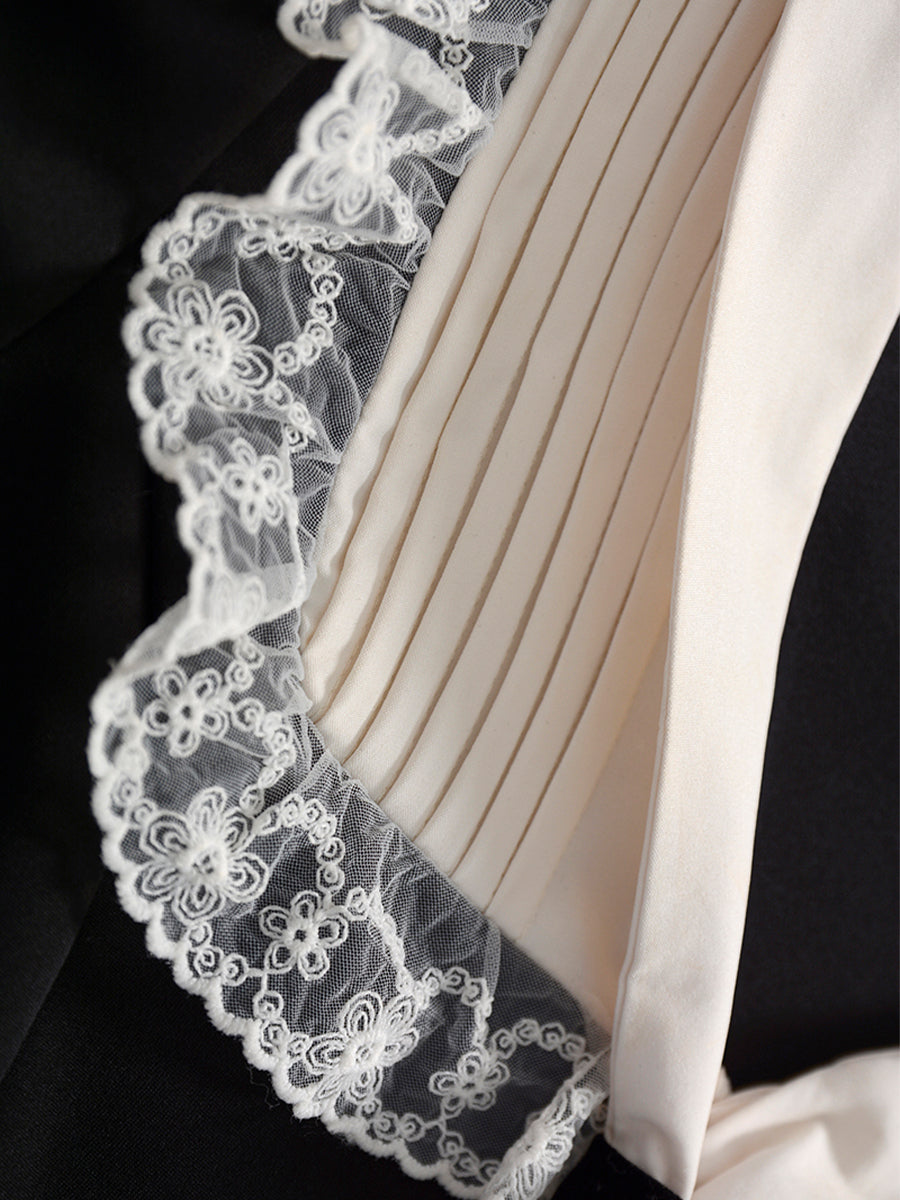 Lace Collar Dress