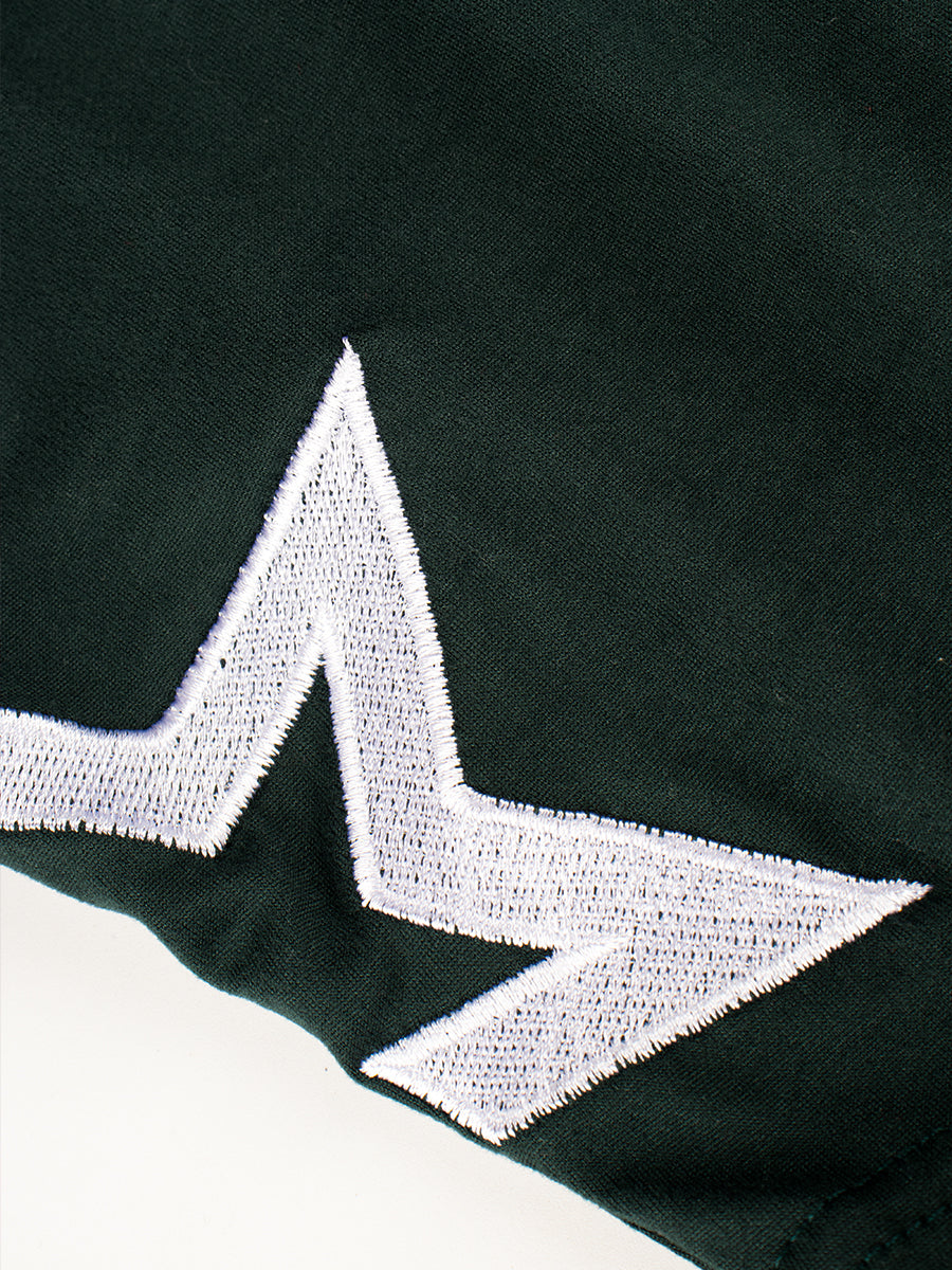 Fake Two Piece Star Crop Top