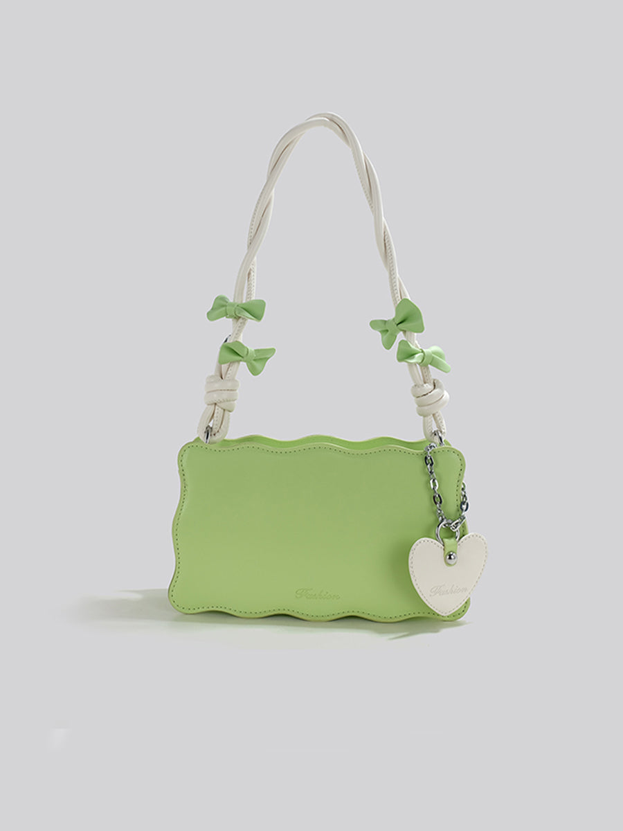 Wave Love Charm Shoulder Bag