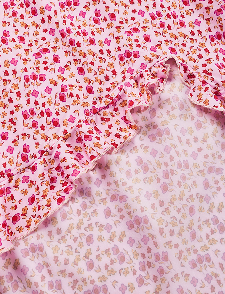 Floral V-neck Cami Dress