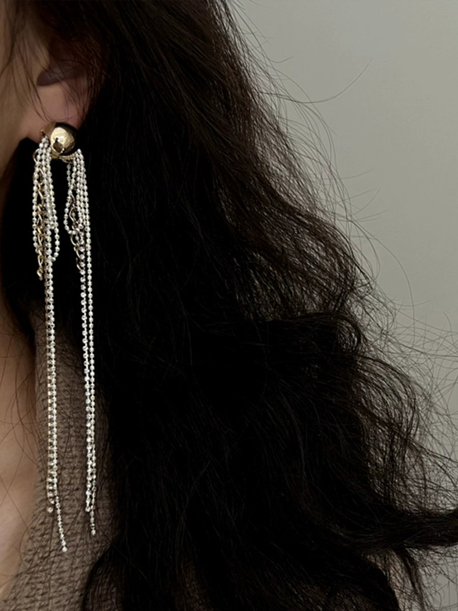 Irregular Tassel Earrings