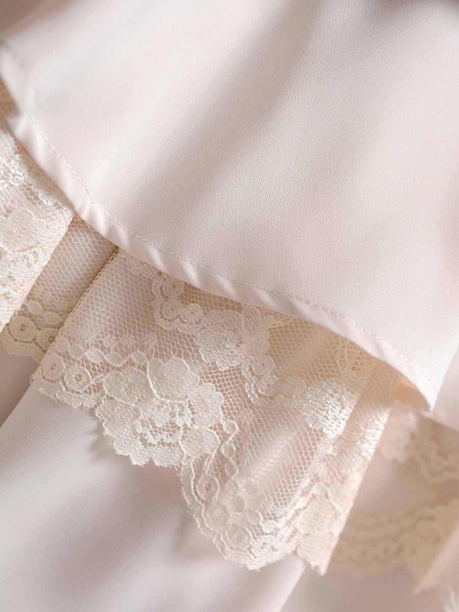 French Vintage Court Printed Dress