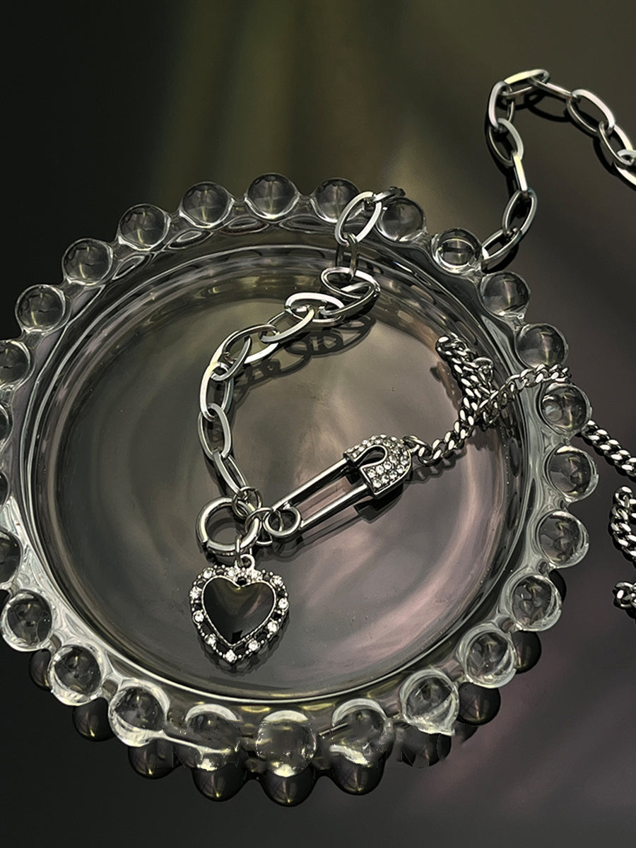 Love Pin Necklace