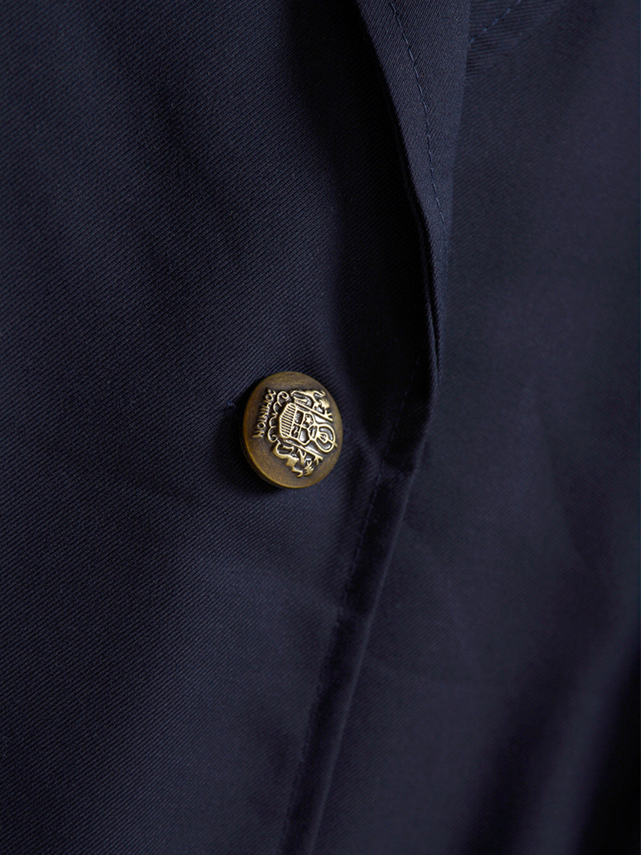 Navy Blue Loose Casual Blazer
