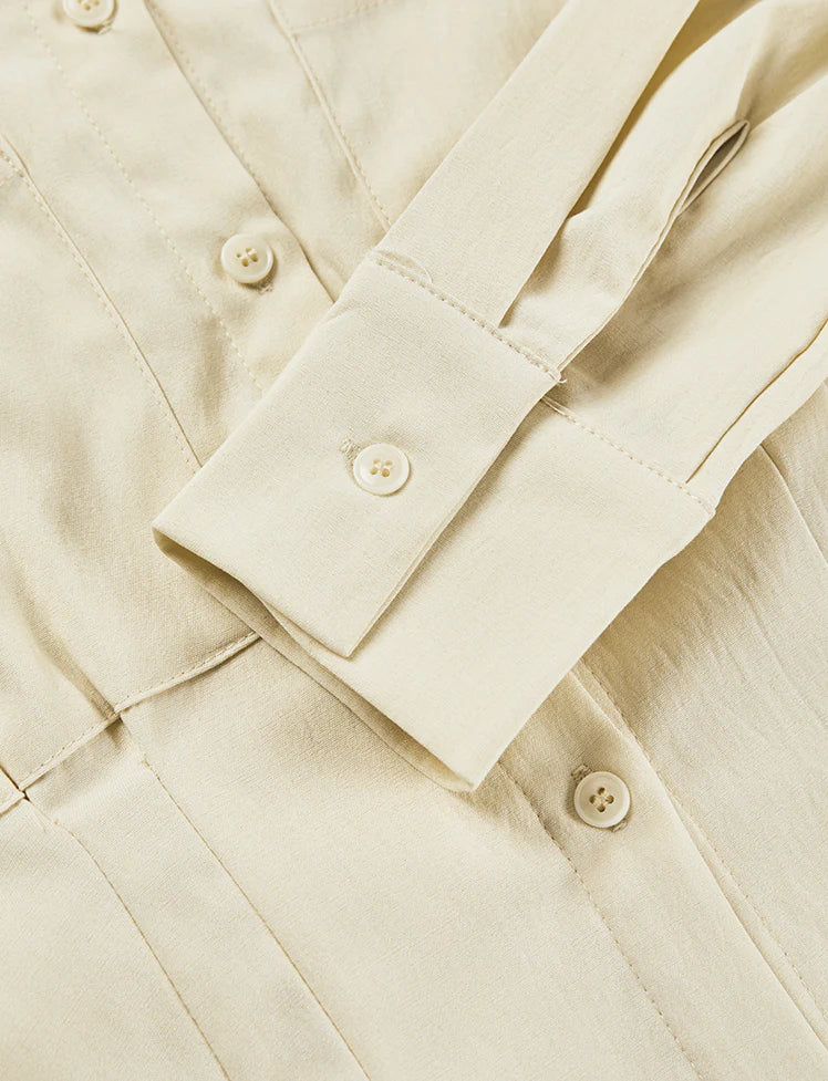 Collar Pocket Slim Fit Top