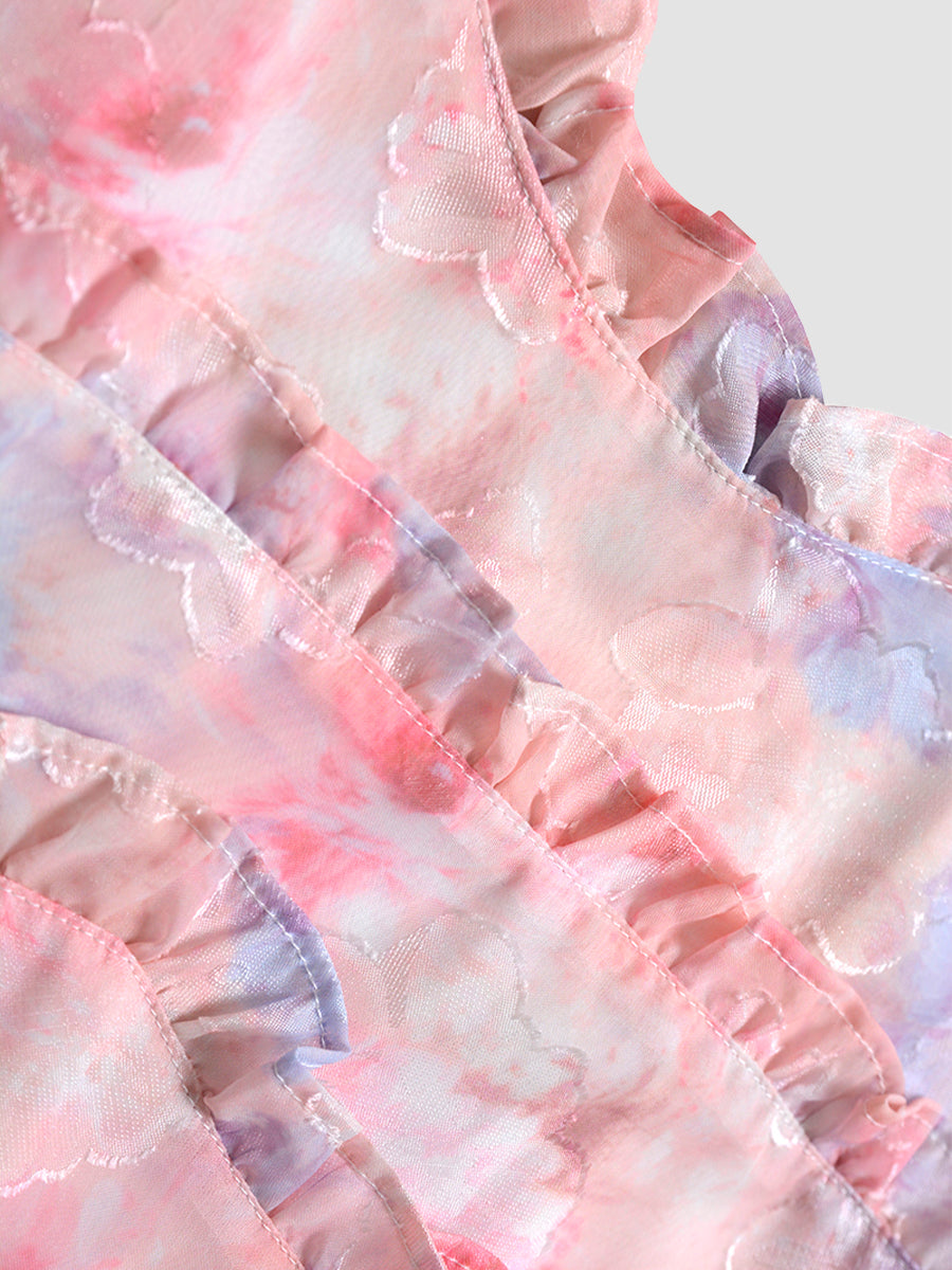 Floral Bow Camisole Dress