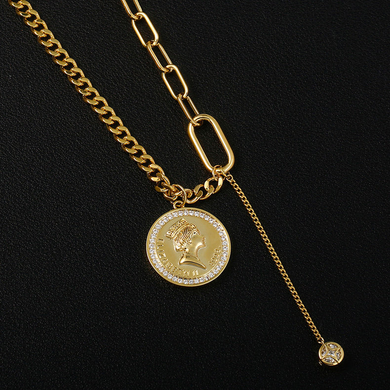 Y2K Vintage Metal Necklace