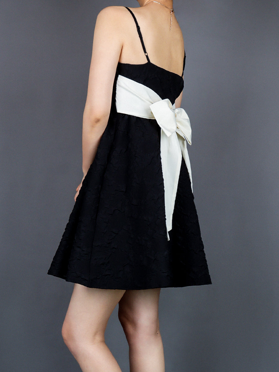 Princess‘s Fluffy Bow Halter Dress