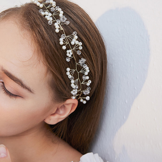 Flower Pearl Hairband