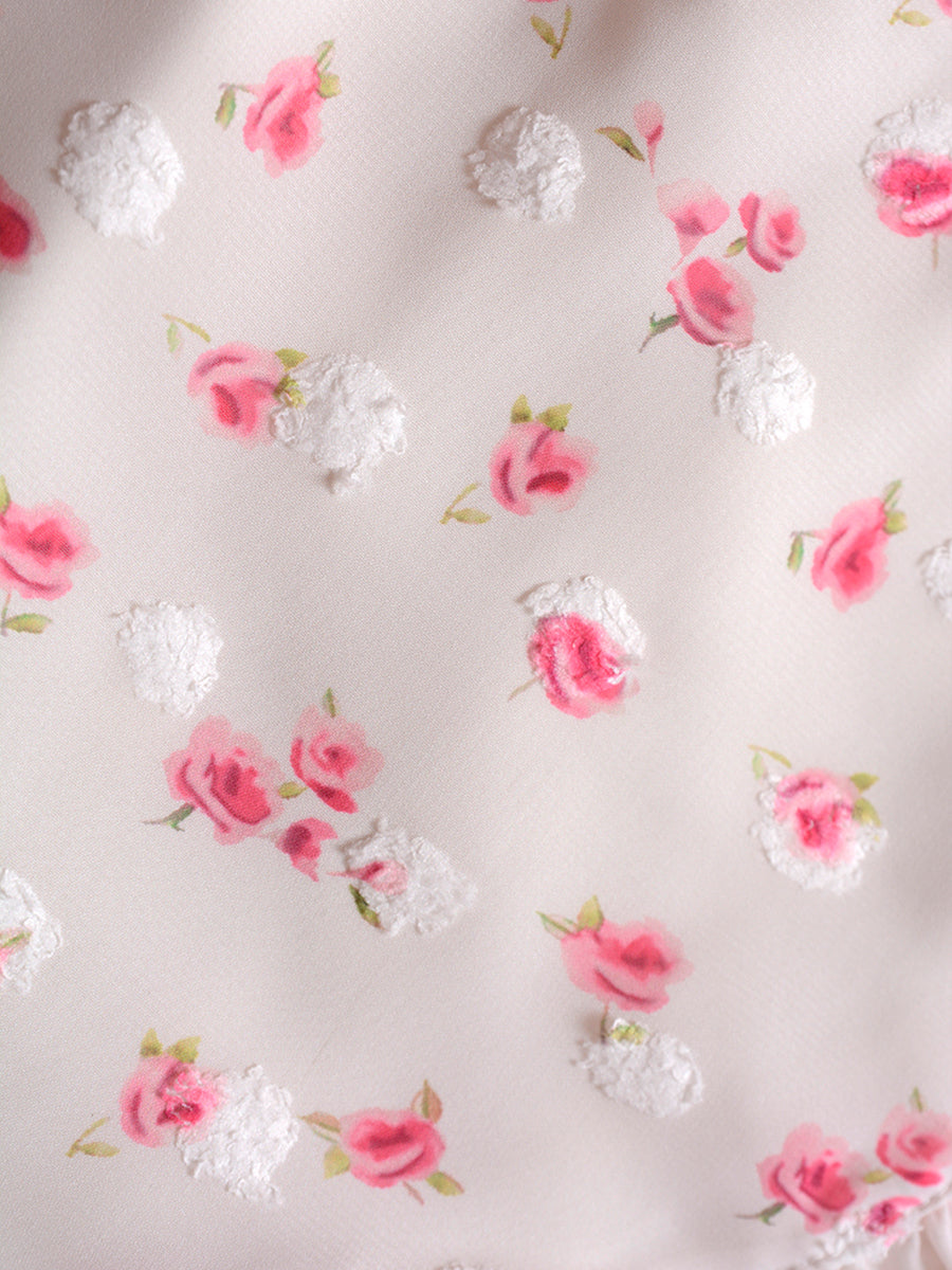 Summer Gentle Floral Halter Dress