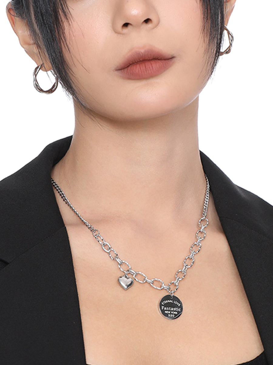 Metal Circle Earrings