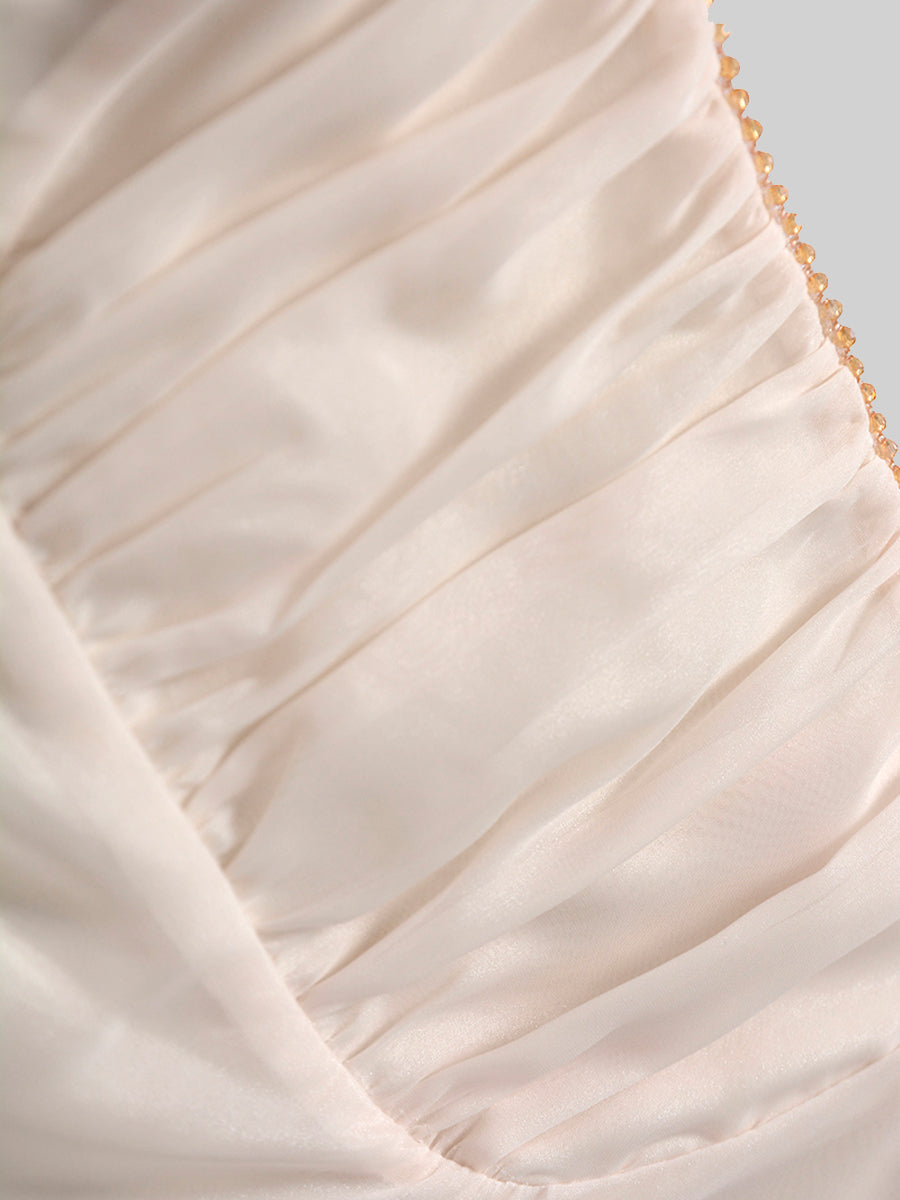 Chiffon Long Sleeve Dress