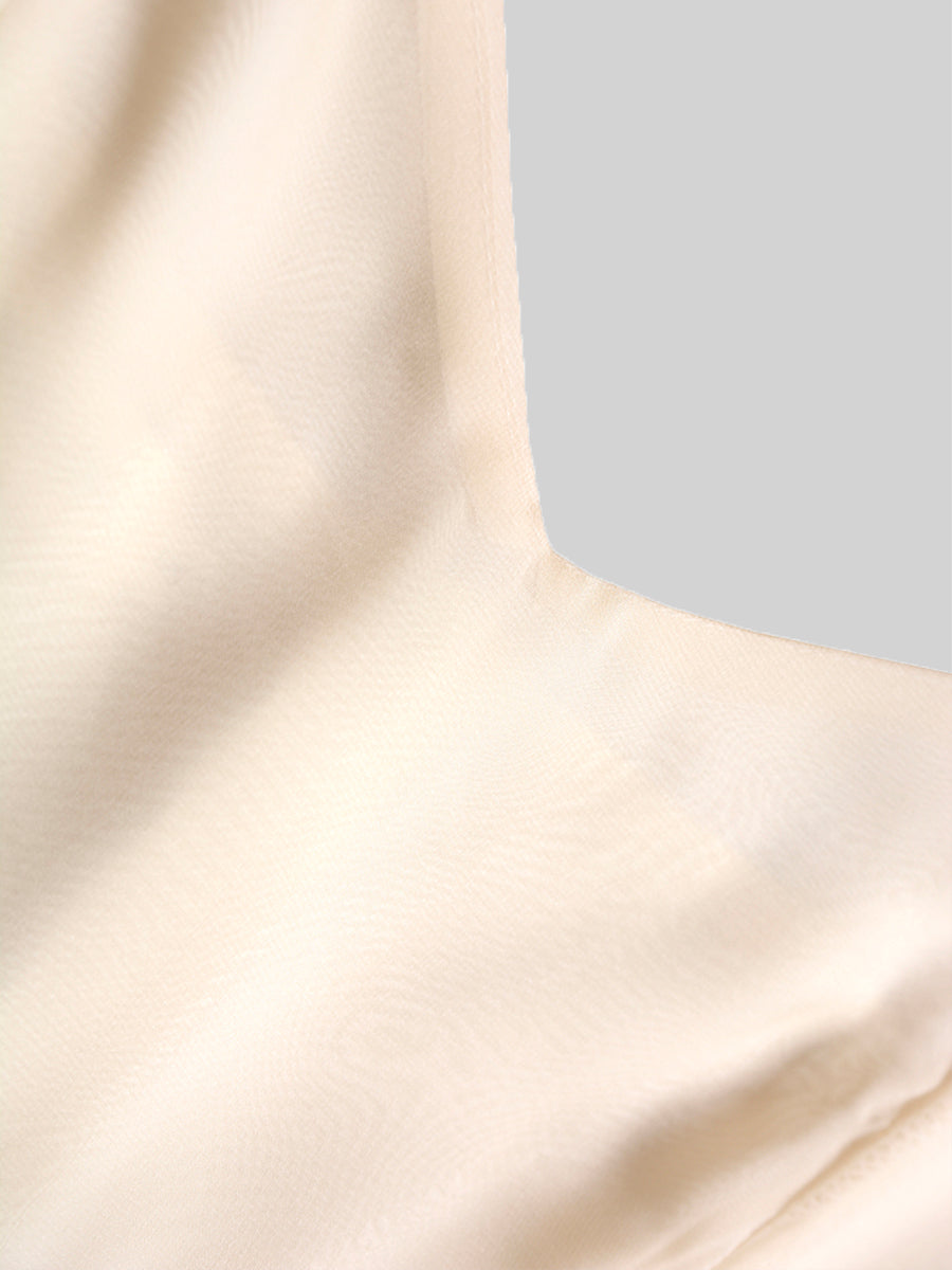 Chiffon Apricot Camisole Dress