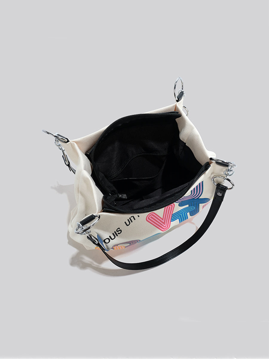 Large Capacity Letter Tote Bag
