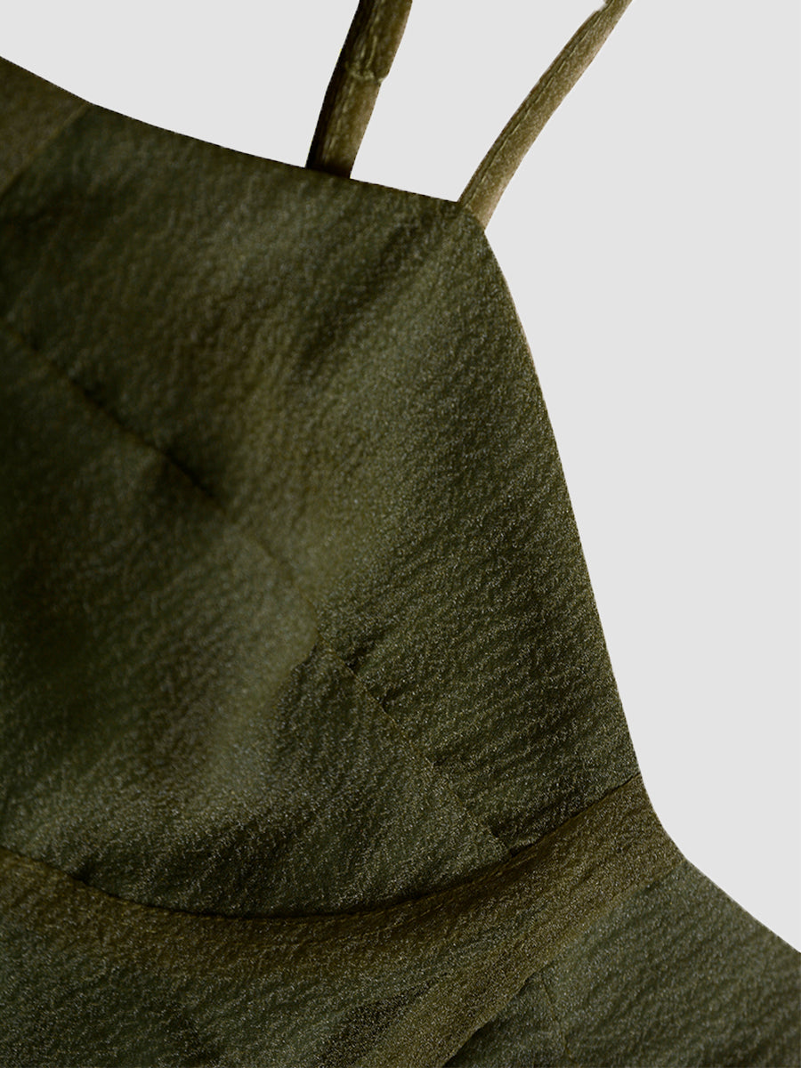 Vintage Puffy Camisole Dress