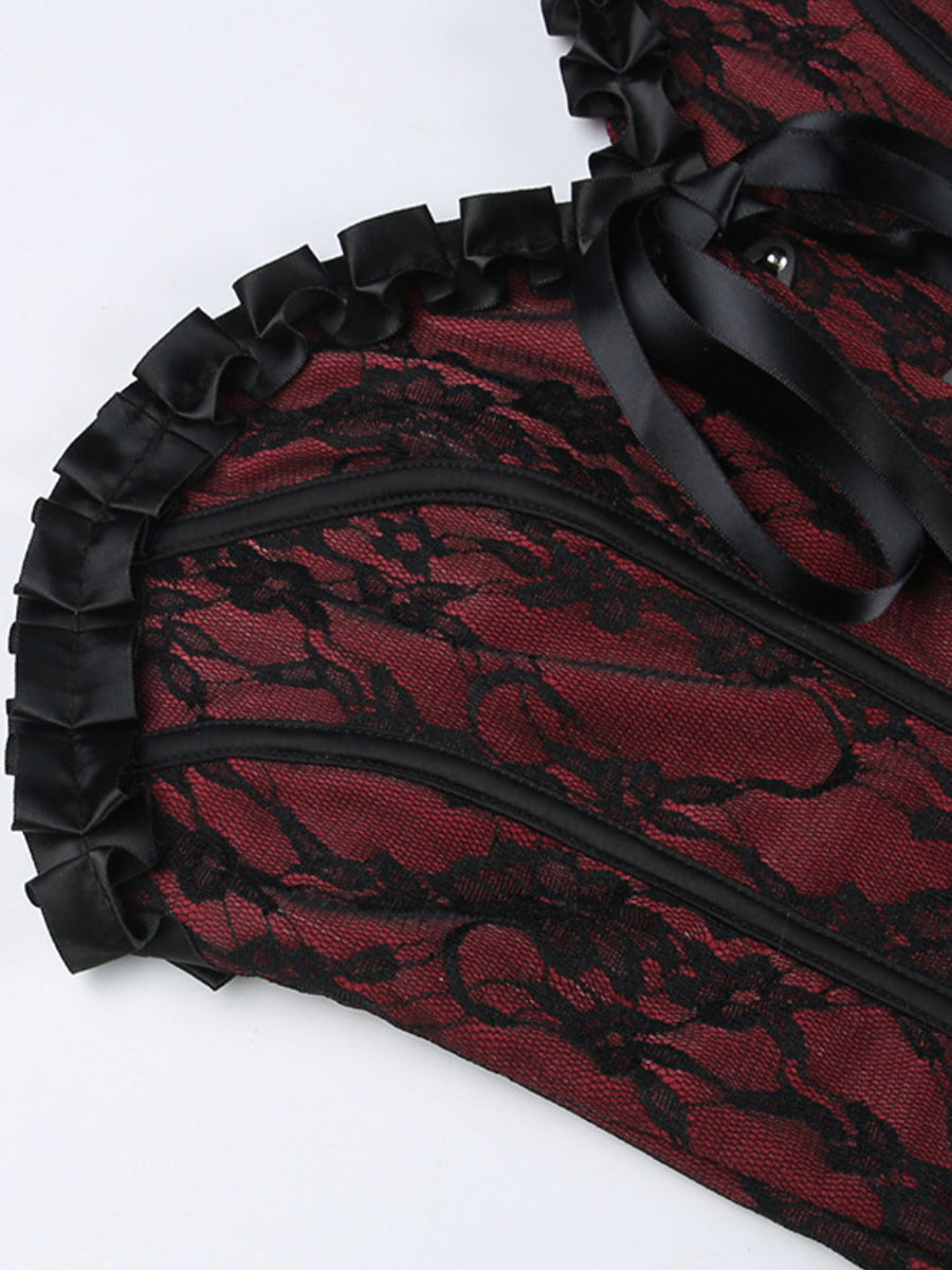 Vintage Lace Bustier Vest