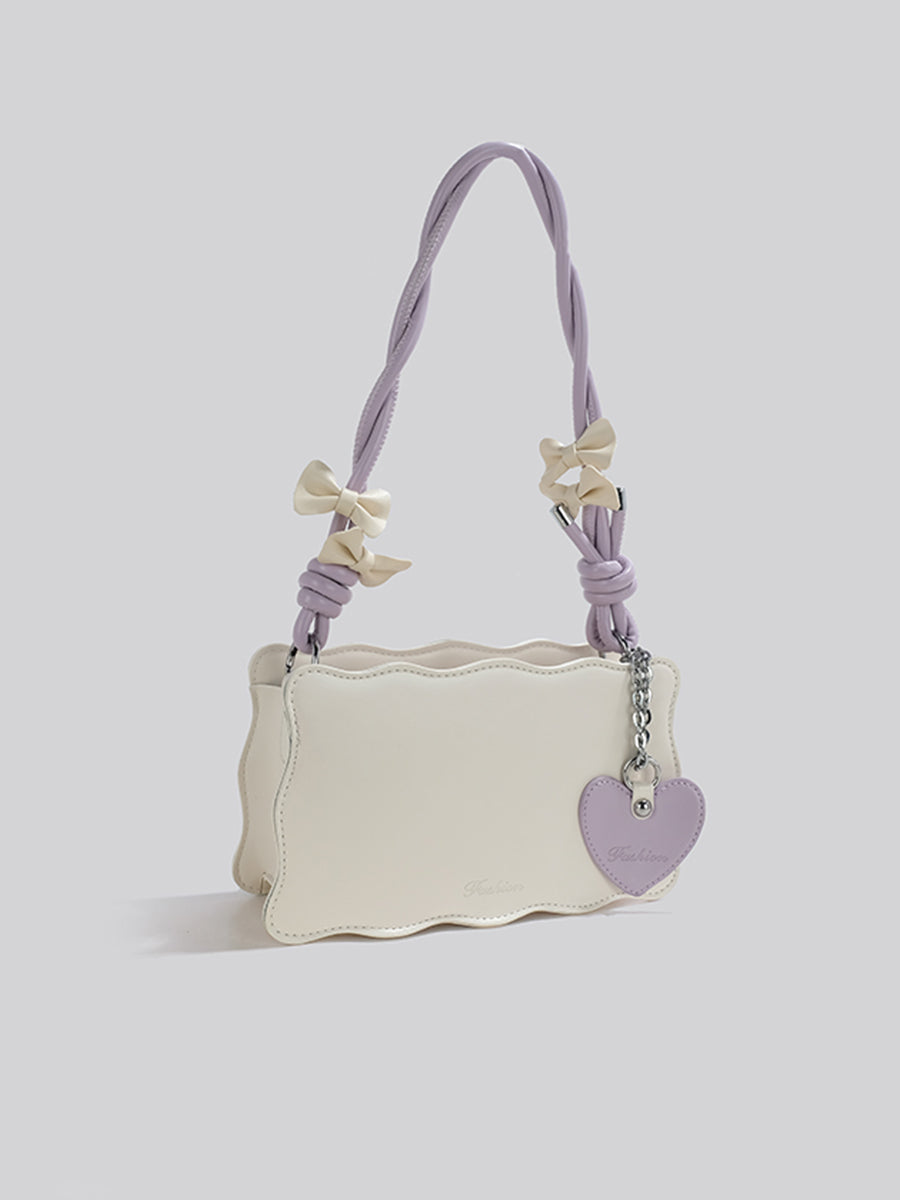 Wave Love Charm Shoulder Bag