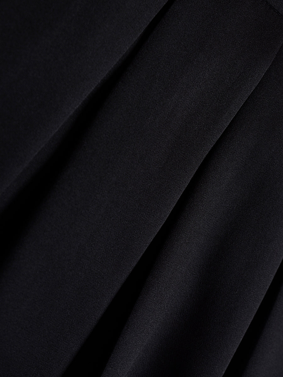 White Knife Pleated Skirt