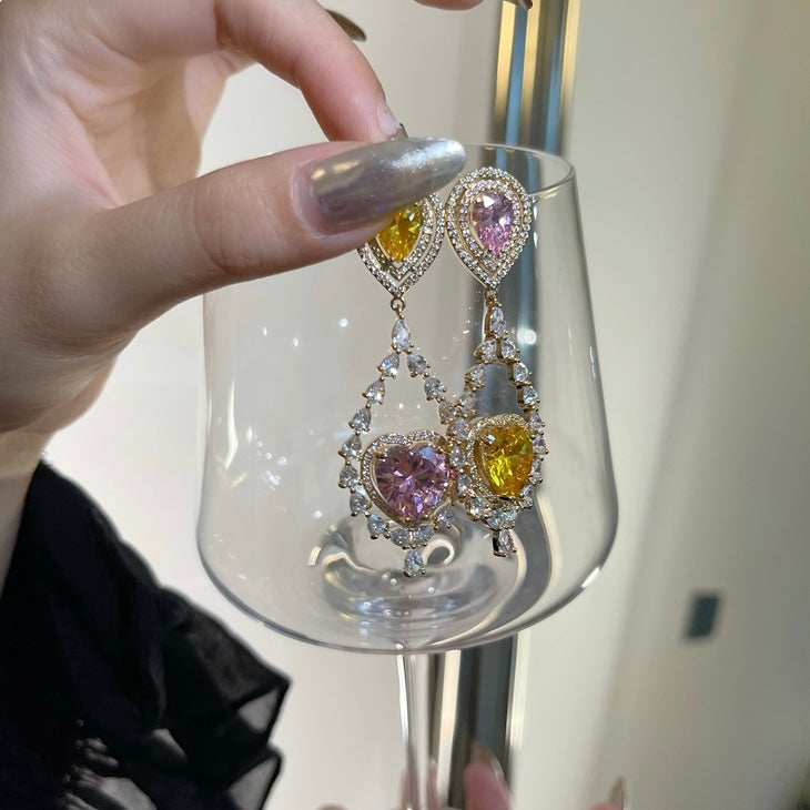 Colorful Crystal Earrings