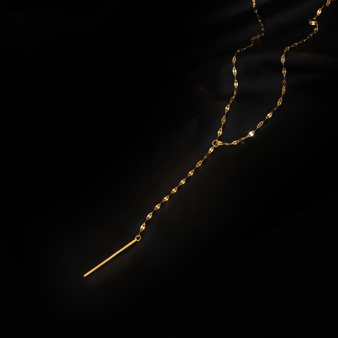 Golden Tassel Necklace