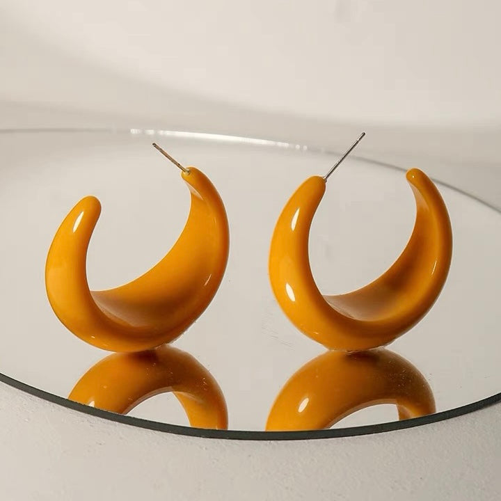 Handmade Circle Earrings