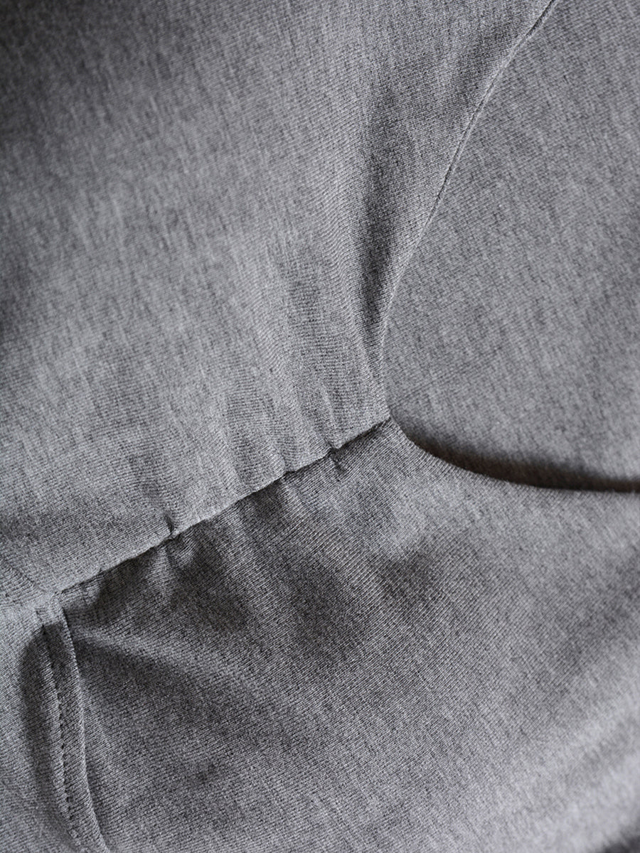 Basic Solid Color Chest Pad Top