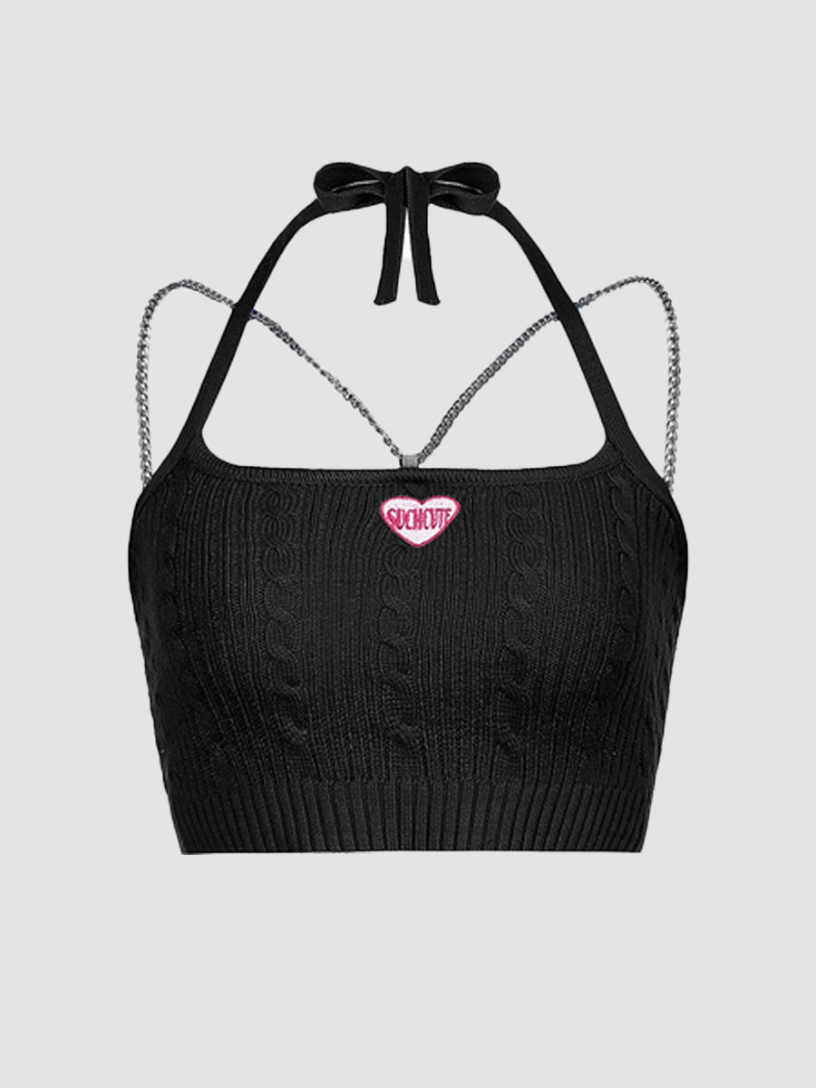 Sexy Hanging Halter Top