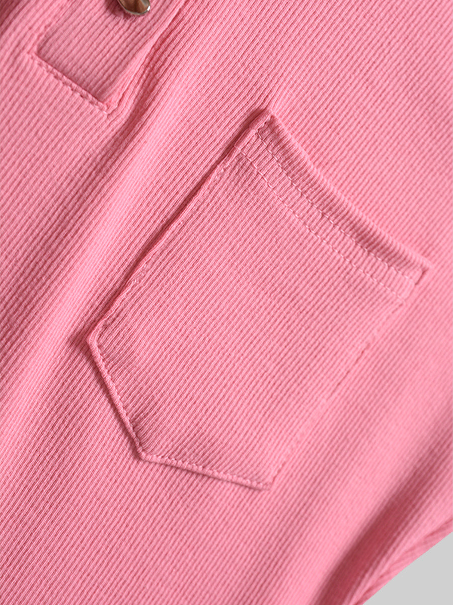 Solid Color Slim Fit Knit Dress