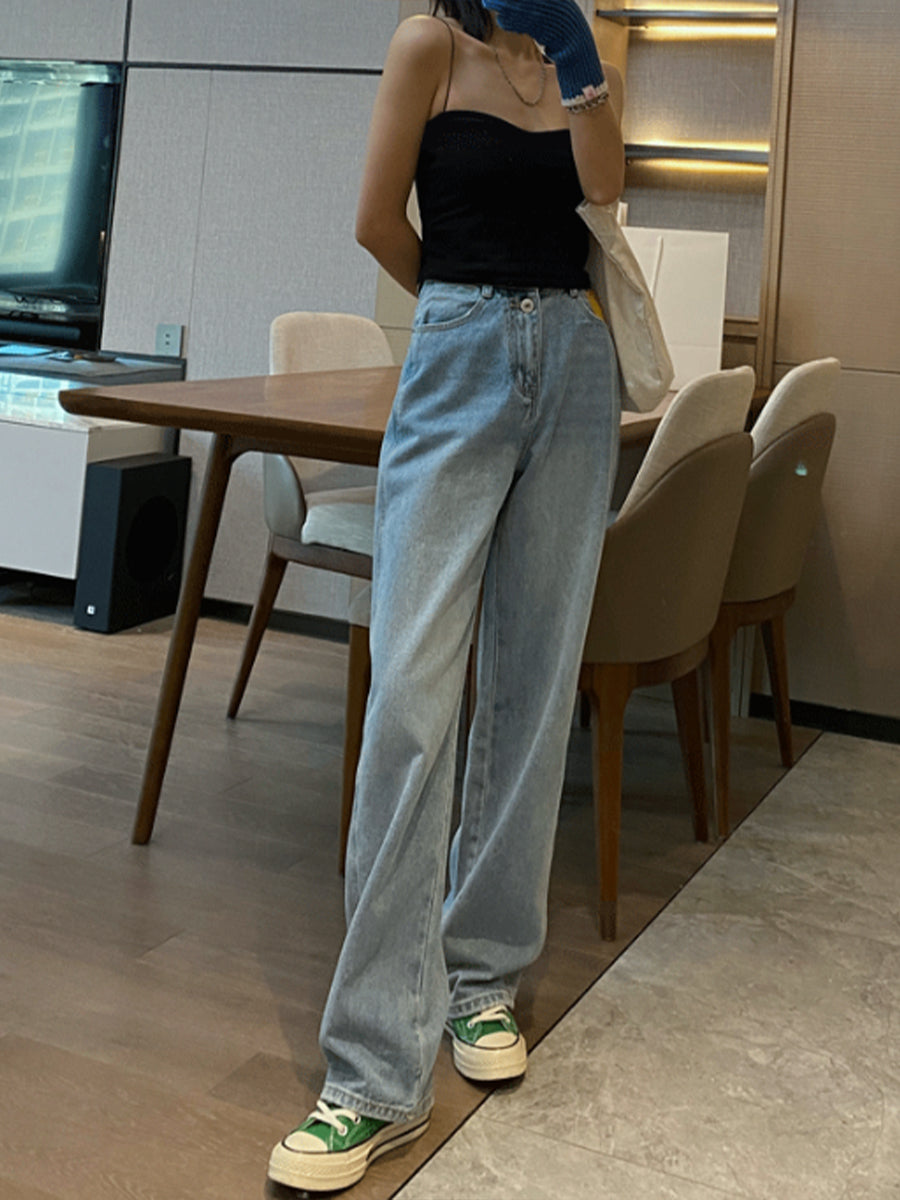 Gradient Loose Jeans