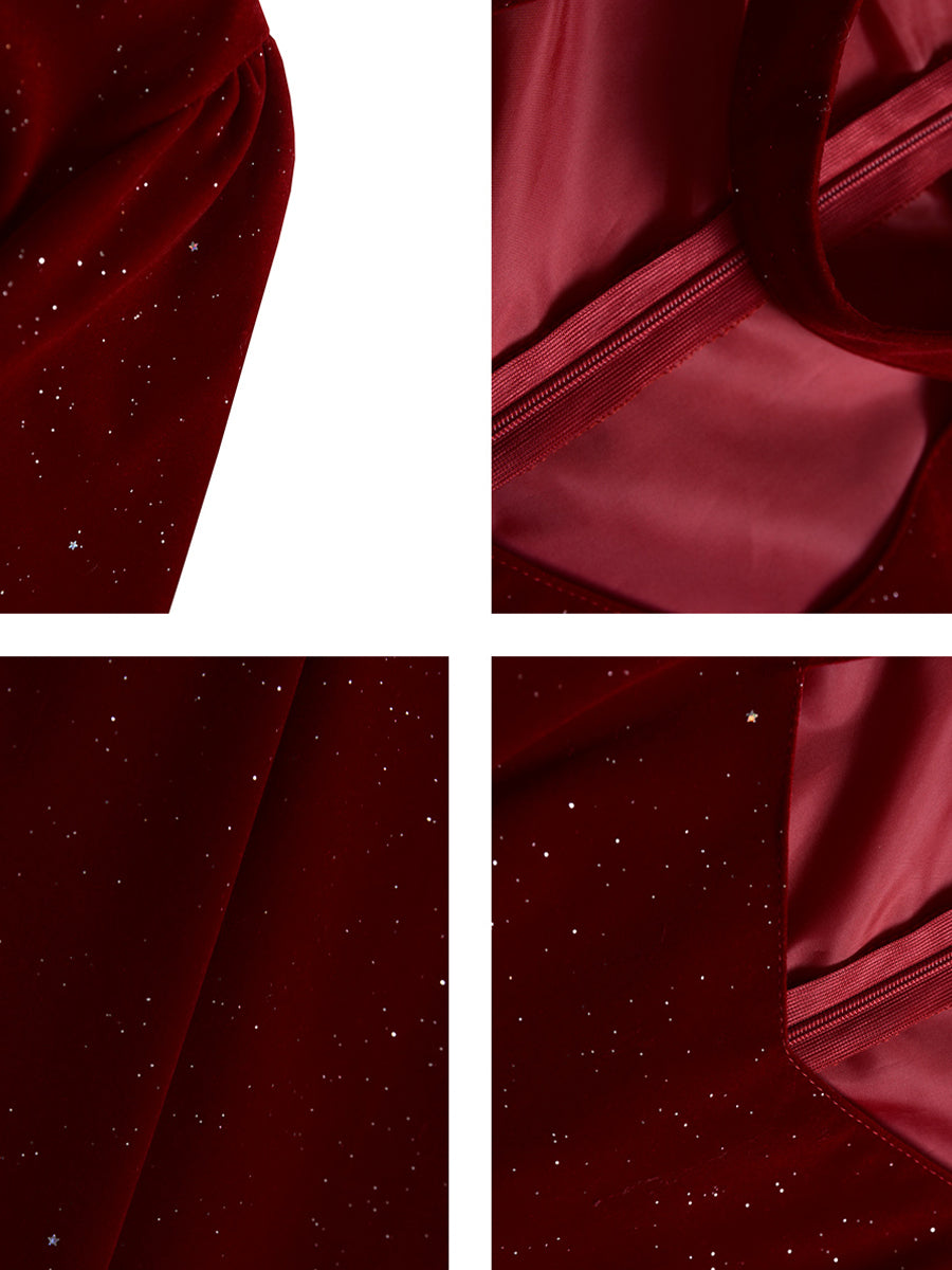 Velvet Bling-bling Dress