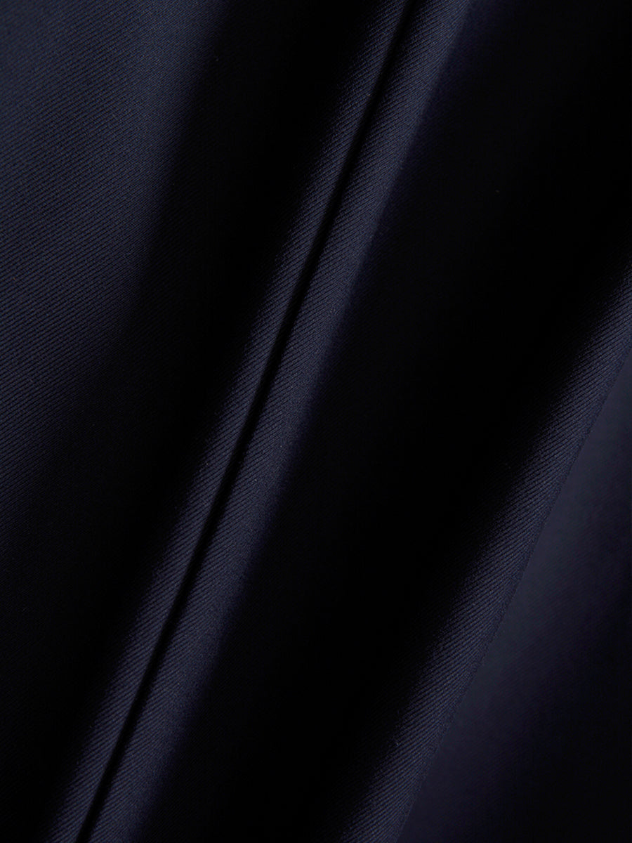 Navy Blue Loose Casual Blazer