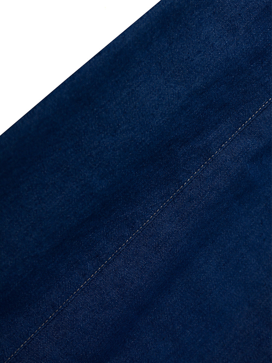 Denim Cami Midi Dress