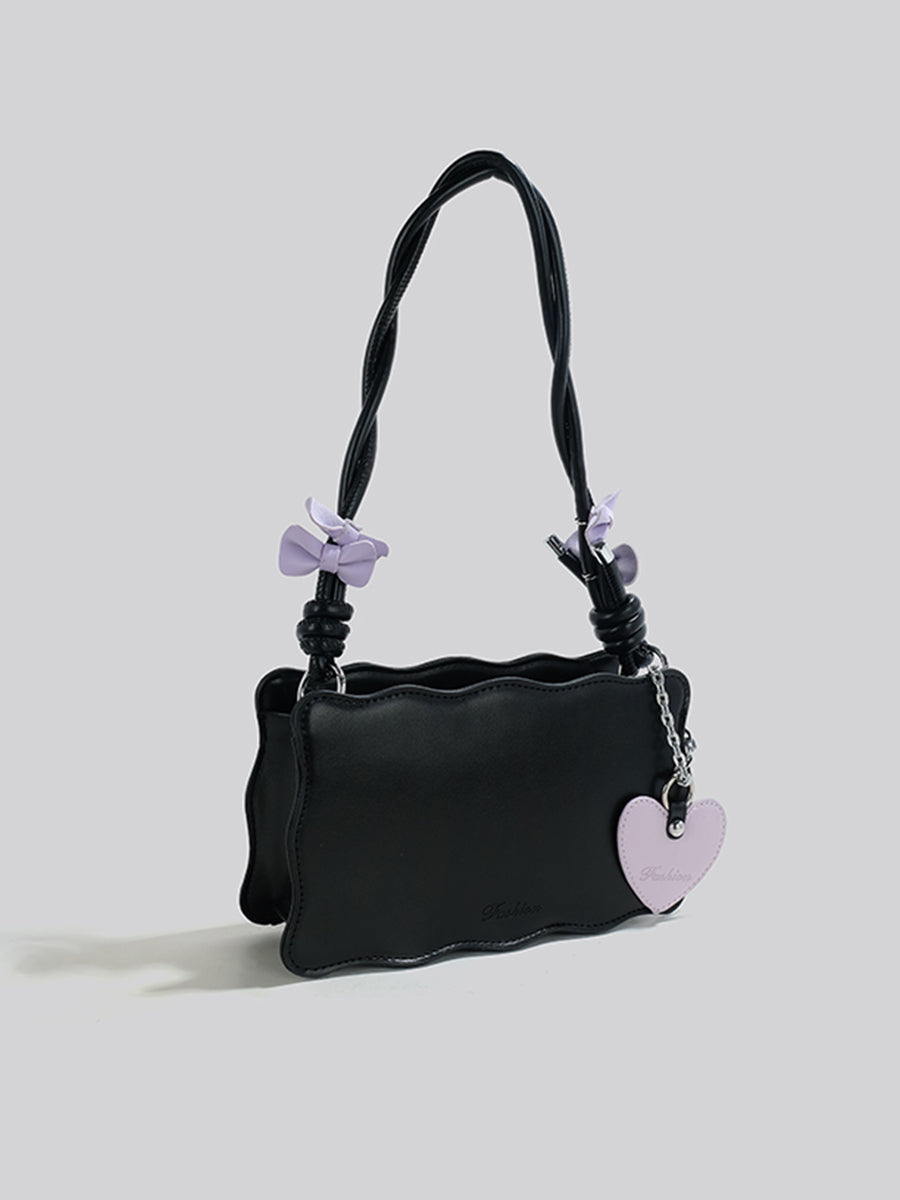 Wave Love Charm Shoulder Bag