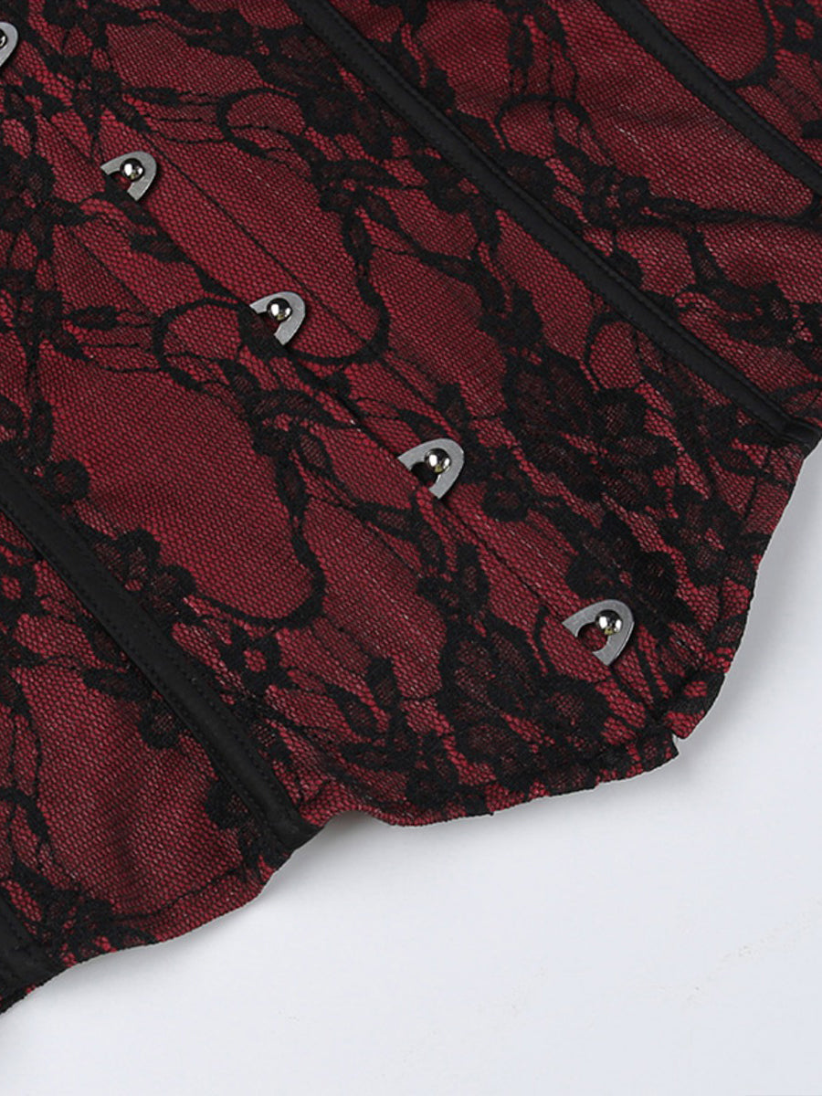 Vintage Lace Bustier Vest