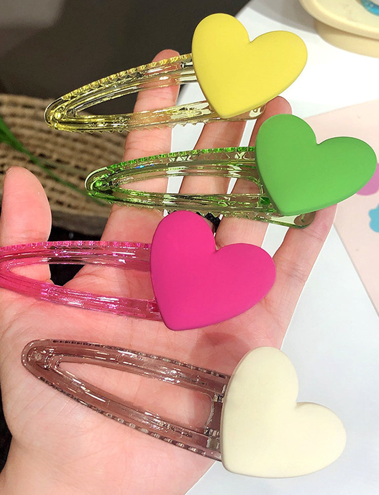 Cute Heart Hairpin