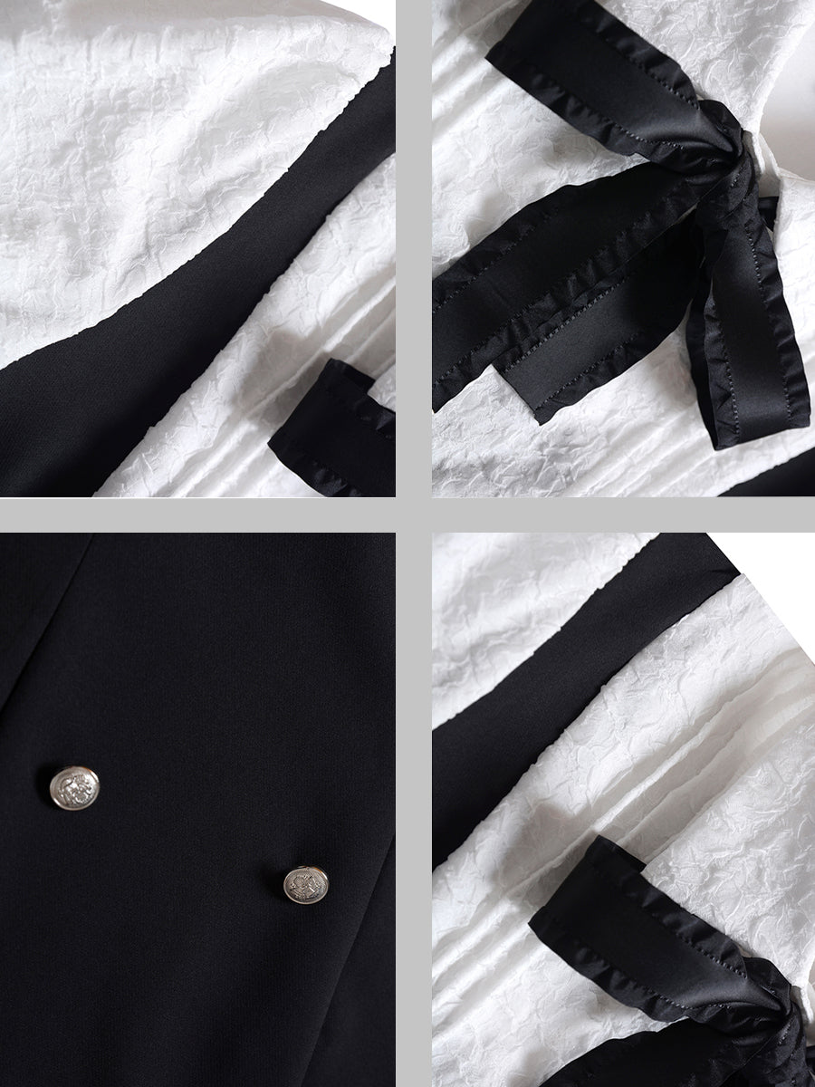 Princess Fake Two Piece Dress